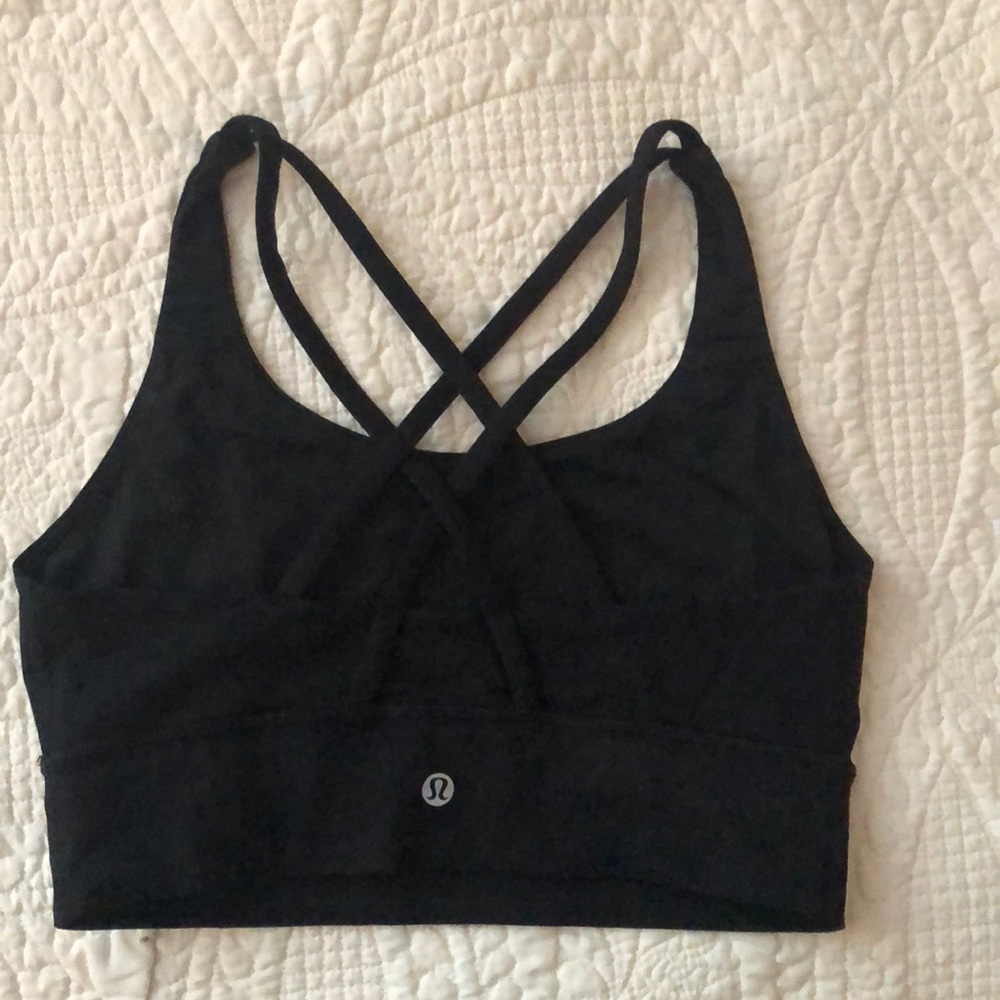 Energy Bra, Long Line (Black)